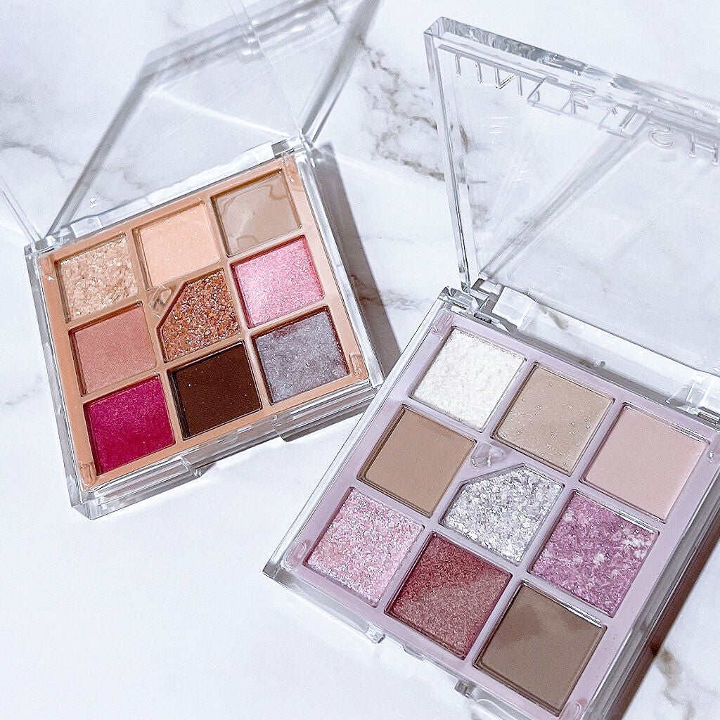 グリッターペディアアイパレット/unleashia/アイシャドウパレットを使ったクチコミ(4枚目)