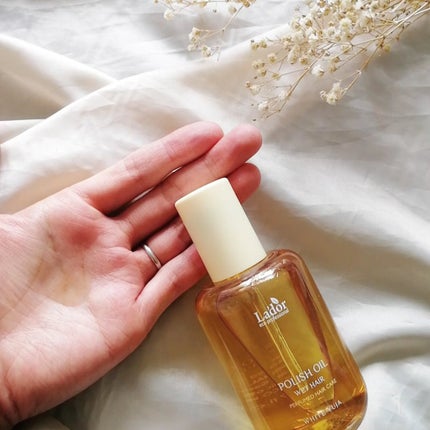 ポリッシュオイル_ホワイトユズ/La'dor/ヘアオイルを使ったクチコミ(3枚目)