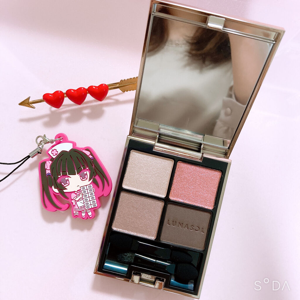アイカラーレーション/LUNASOL/アイシャドウパレットを使ったクチコミ（1枚目）