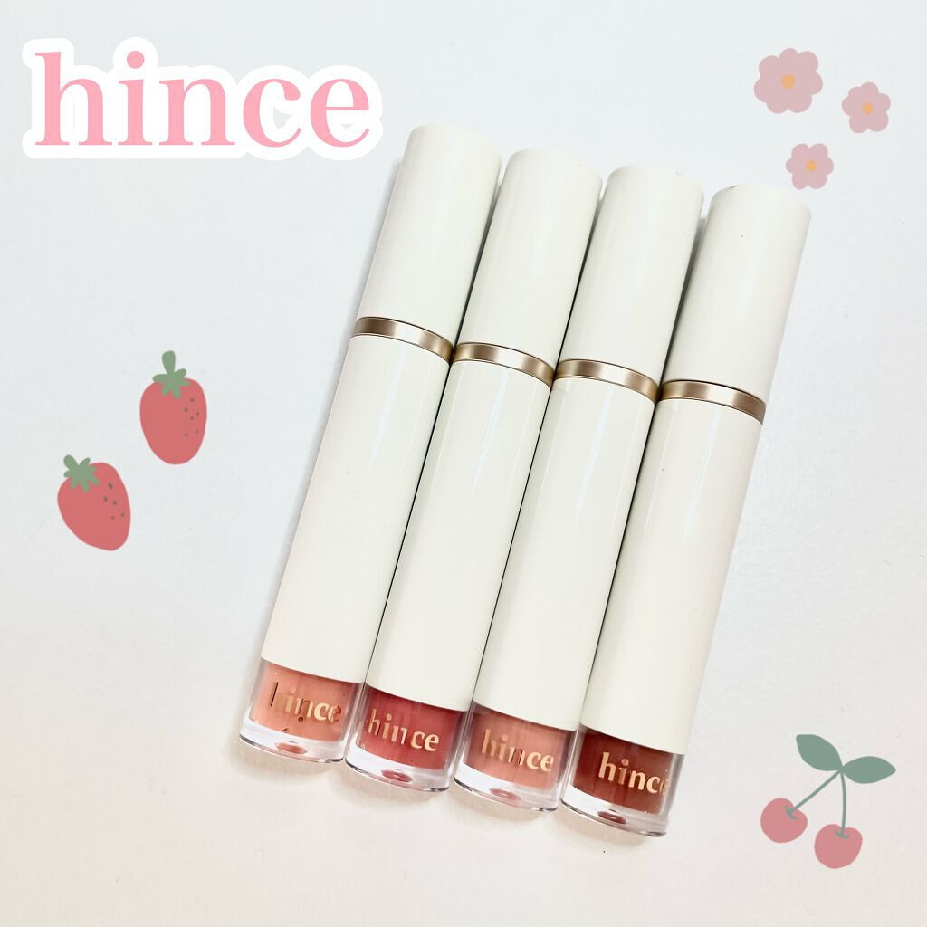 ムードインハンサーウォーターリキッドグロウ/hince/口紅を使ったクチコミ(1枚目)