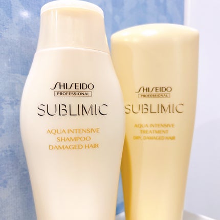 アクアインテンシブ シャンプー/トリートメント/サブリミック/サロンシャンプーを使ったクチコミ(2枚目)