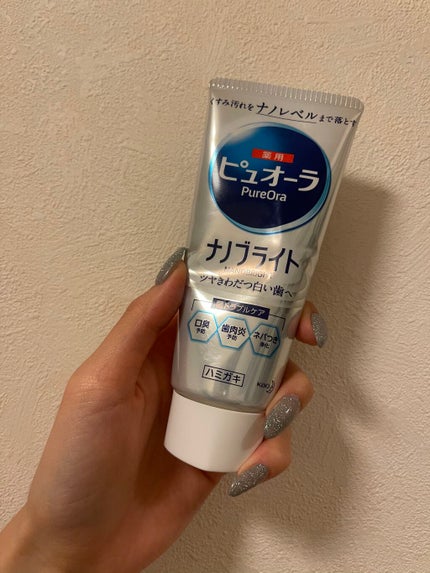 ナノブライト 薬用ハミガキ/ピュオーラ/歯磨き粉を使ったクチコミ(1枚目)