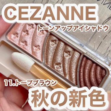 トーンアップアイシャドウ/CEZANNE/アイシャドウパレットを使ったクチコミ（1枚目）