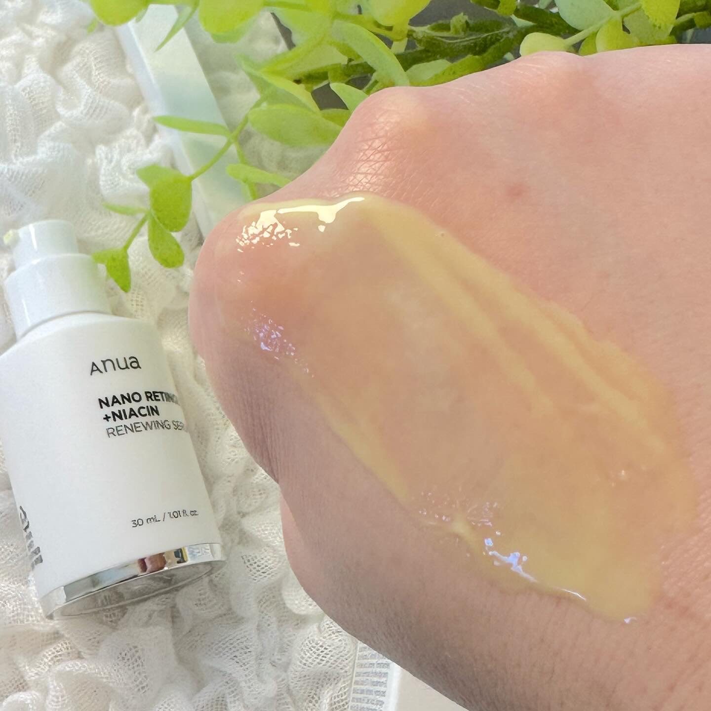 レチノール0.3 ナイアシンリニューイングセラム/Anua/美容液を使ったクチコミ（3枚目）