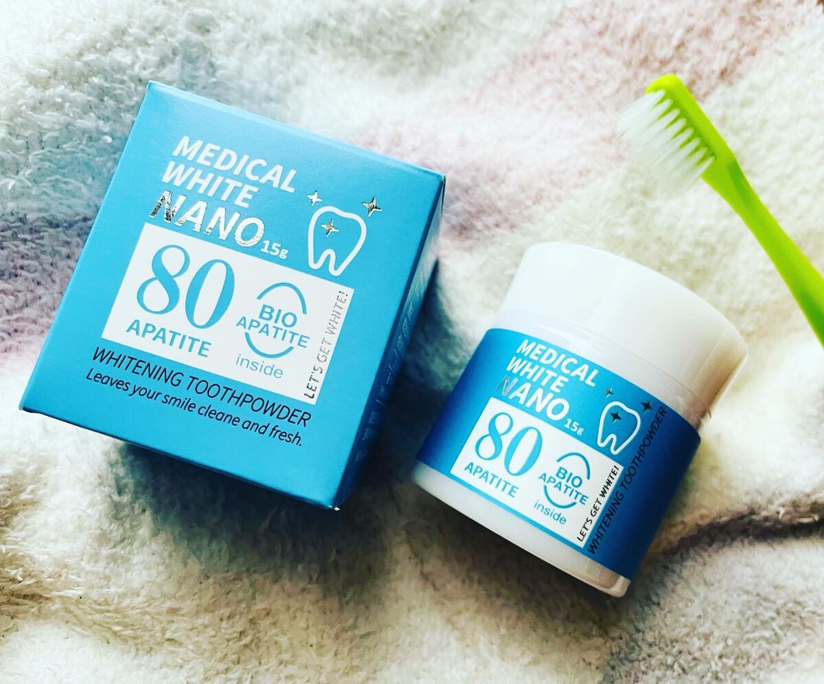 メディカルホワイトナノ80/日本メディカル研究所/歯磨き粉を使ったクチコミ（1枚目）