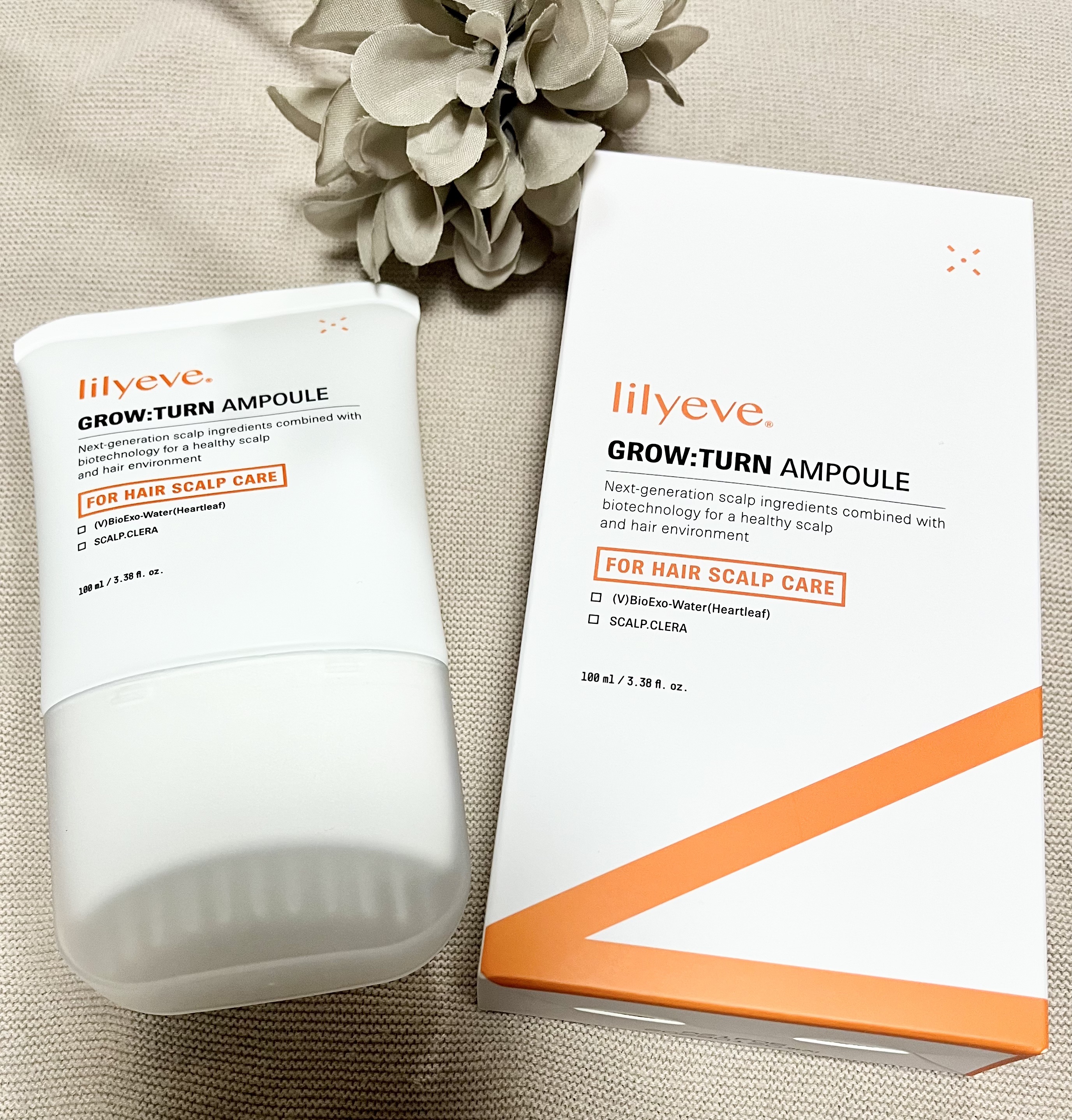 グローターン 100ml/リリーイブ/頭皮ローションを使ったクチコミ（1枚目）