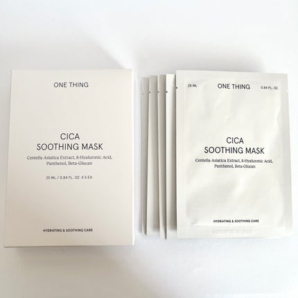 CICAスージングマスク/ONE THING/シートマスク・パックを使ったクチコミ(7枚目)