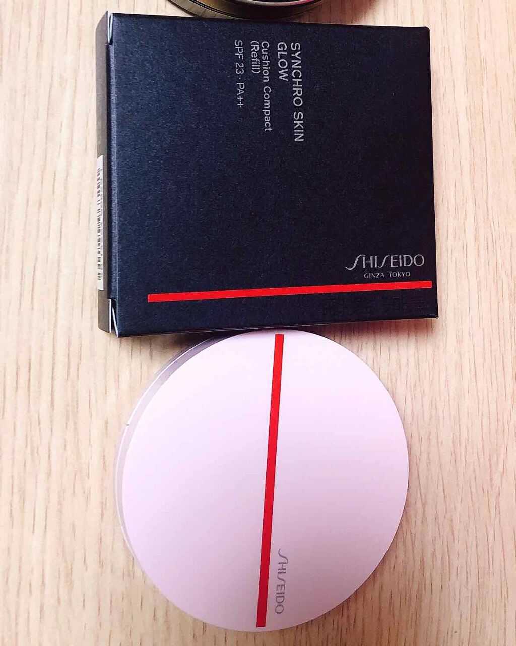 シンクロスキン グロー クッションコンパクト/SHISEIDO/クッションファンデーションを使ったクチコミ（1枚目）