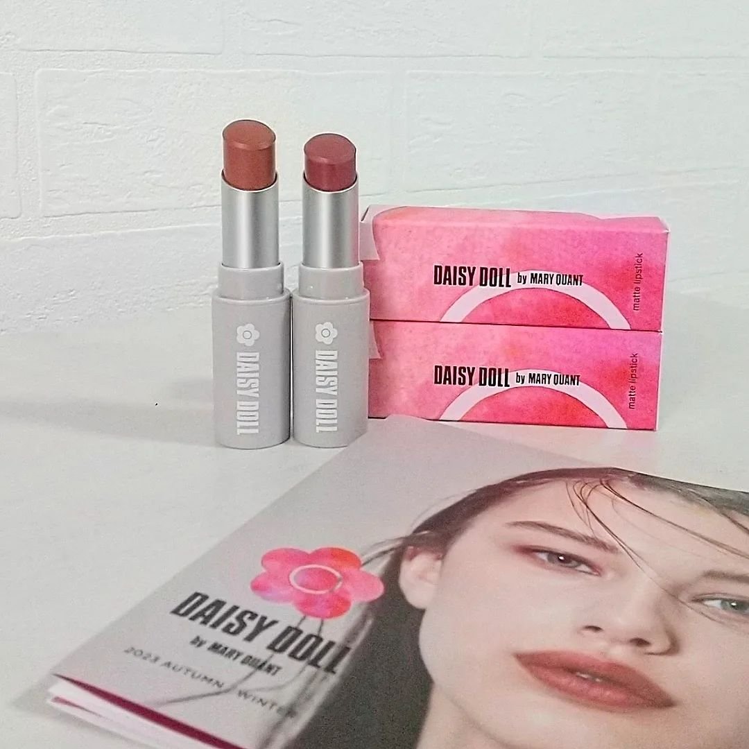 マットリップスティック O-01 パンプキンファッジ/DAISY DOLL by MARY QUANT/口紅を使ったクチコミ（1枚目）