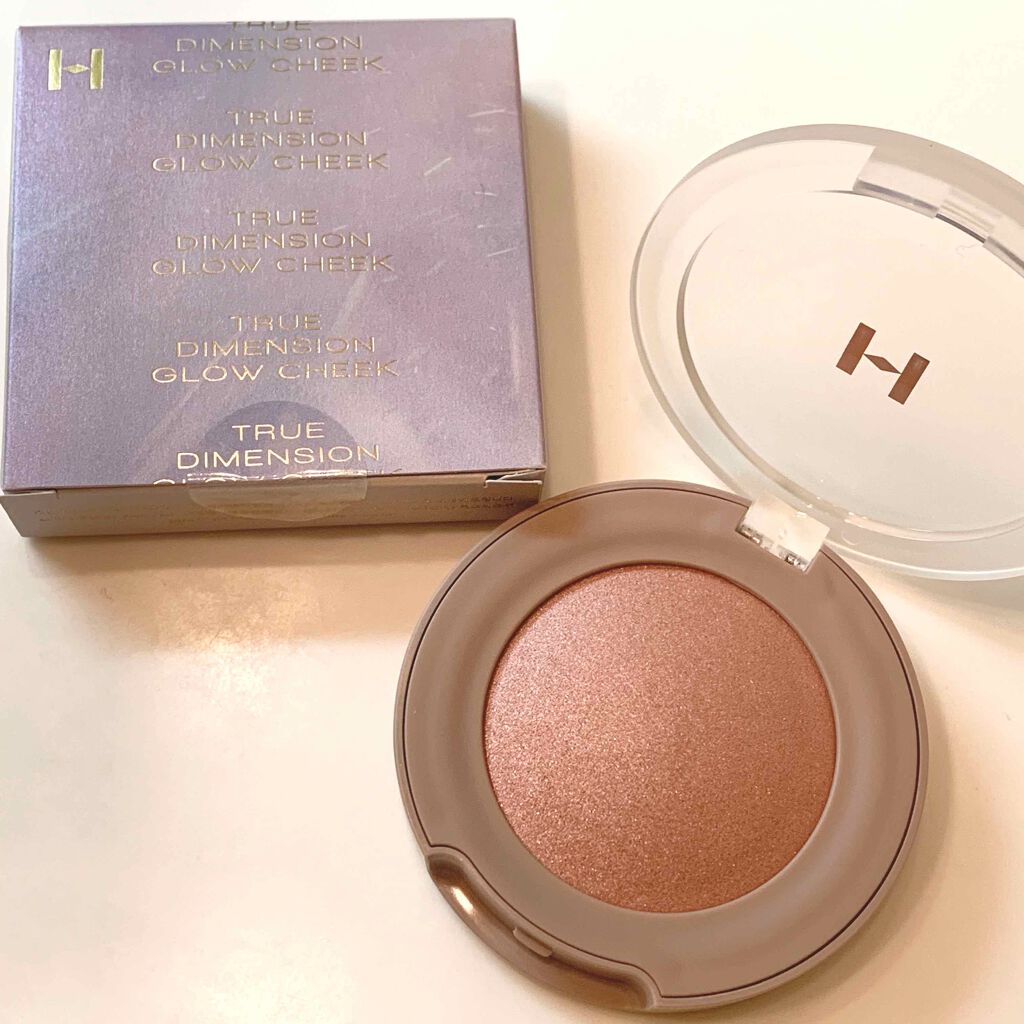トゥルーディメンショングロウチーク/hince/パウダーチークを使ったクチコミ（1枚目）