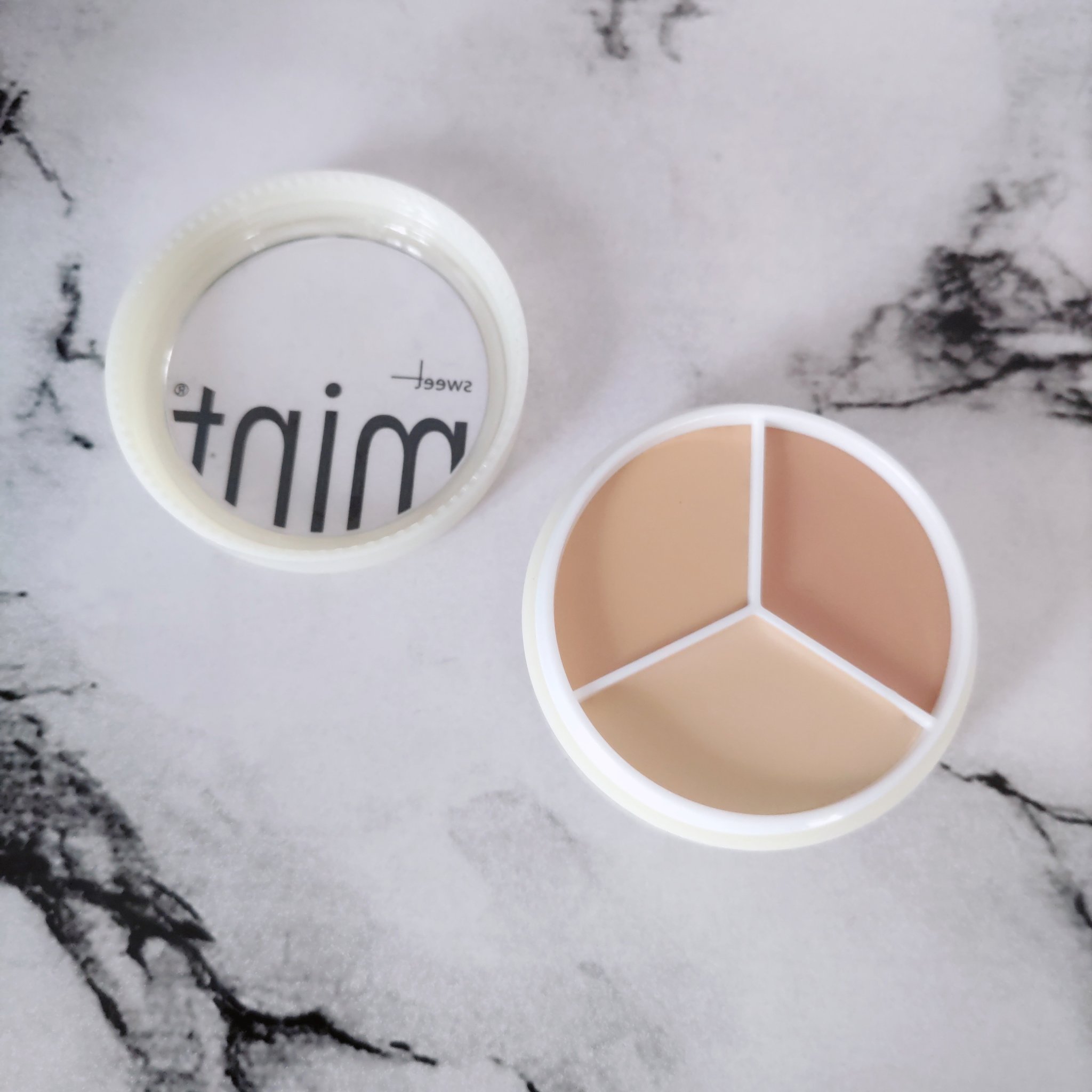 3色コンシーラーパレット/sweet mint/パレットコンシーラーを使ったクチコミ（3枚目）