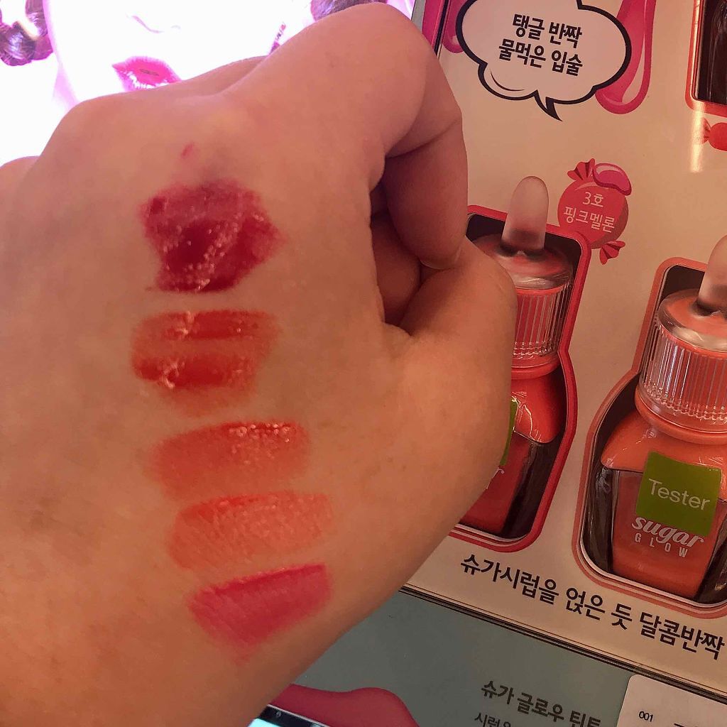 ティントウォーター/PERIPERA/口紅を使ったクチコミ（2枚目）