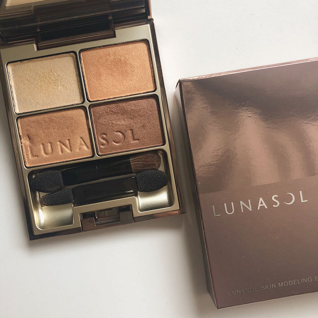 スキンモデリングアイズ/LUNASOL/アイシャドウパレットを使ったクチコミ(1枚目)