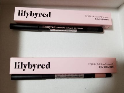 Starry Eyes Am9 to Pm9 Gel Eyeliner/lilybyred/ジェルアイライナーを使ったクチコミ(1枚目)