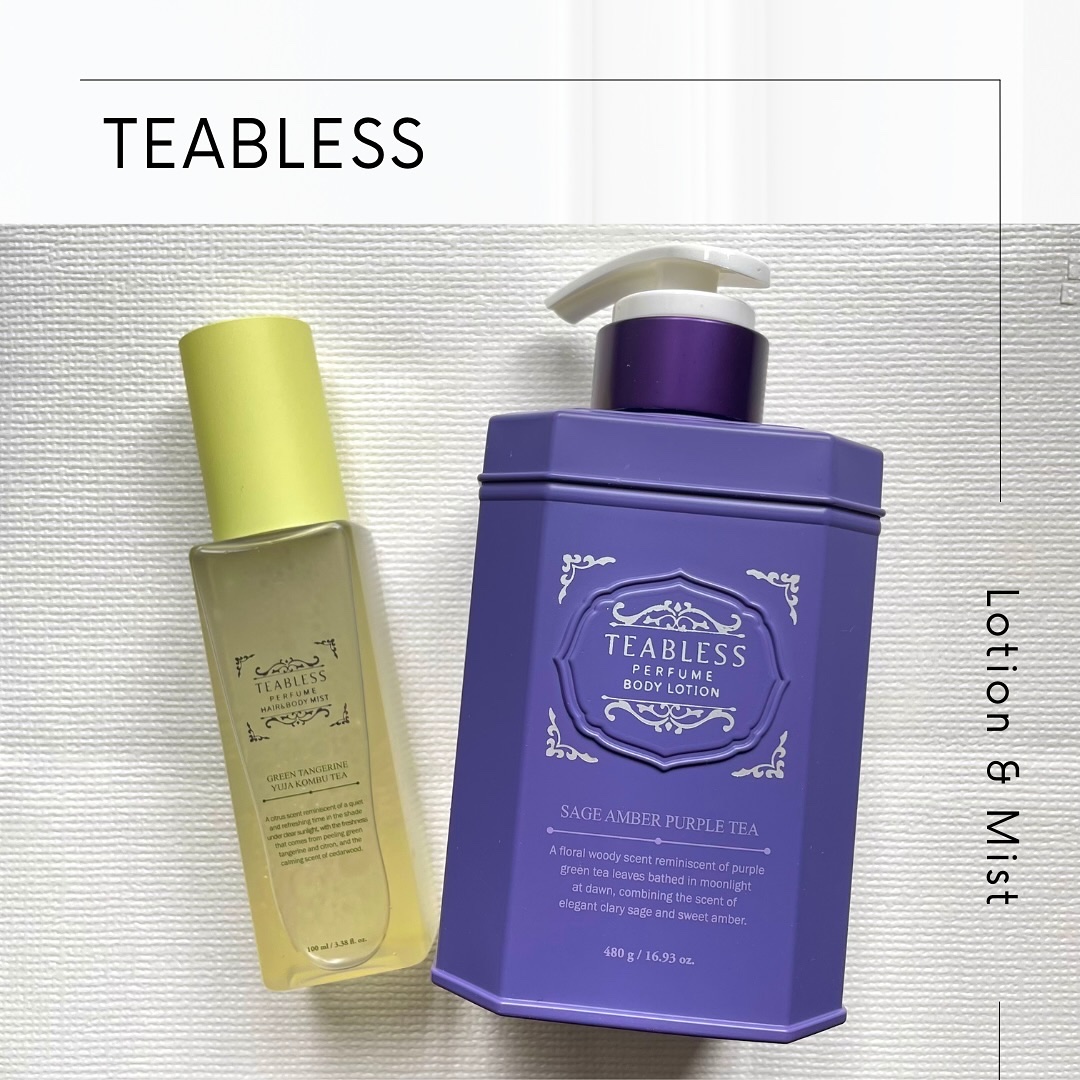 清柑柚子コンブチャパフュームヘア&ボディミスト/TEABLESS/ヘアミストを使ったクチコミ（1枚目）