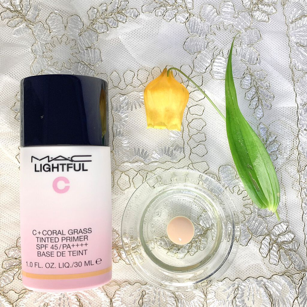 ライトフル C+ティンティッド プライマーSPF45(PA++++)/M・A・C/化粧下地を使ったクチコミ(2枚目)