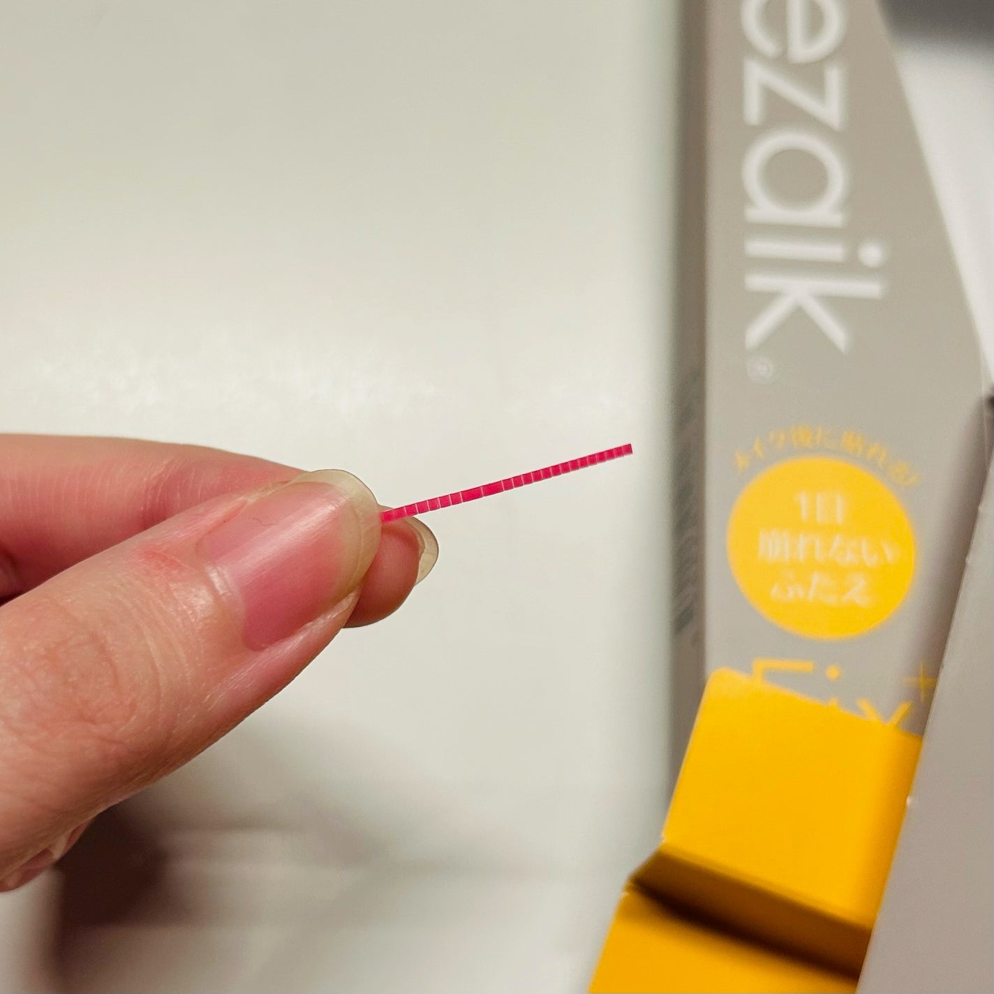 メザイク クリップ カッター ファイバー専用カッター/メザイク/二重まぶた用アイテムを使ったクチコミ(2枚目)