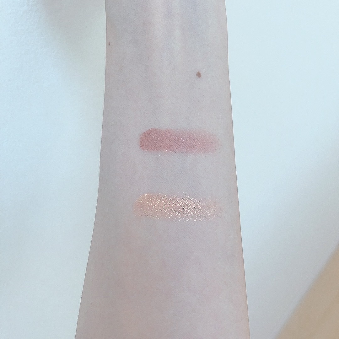 マージングカラーアイズ EX01 Brownie Cake/LUNASOL/単色アイシャドウを使ったクチコミ（3枚目）