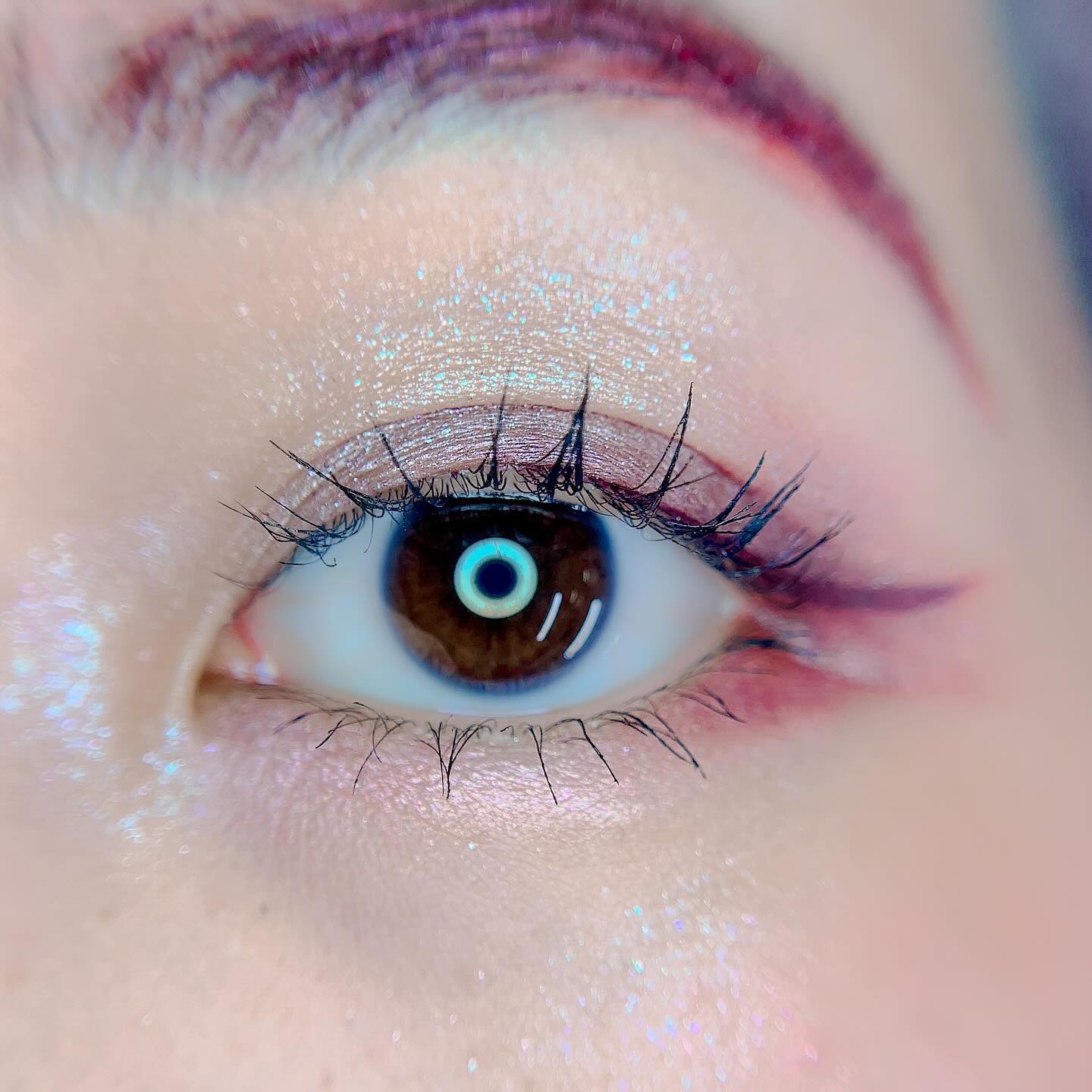 クシ ブロー M アズキ ブラウン/shu uemura/眉マスカラを使ったクチコミ（3枚目）