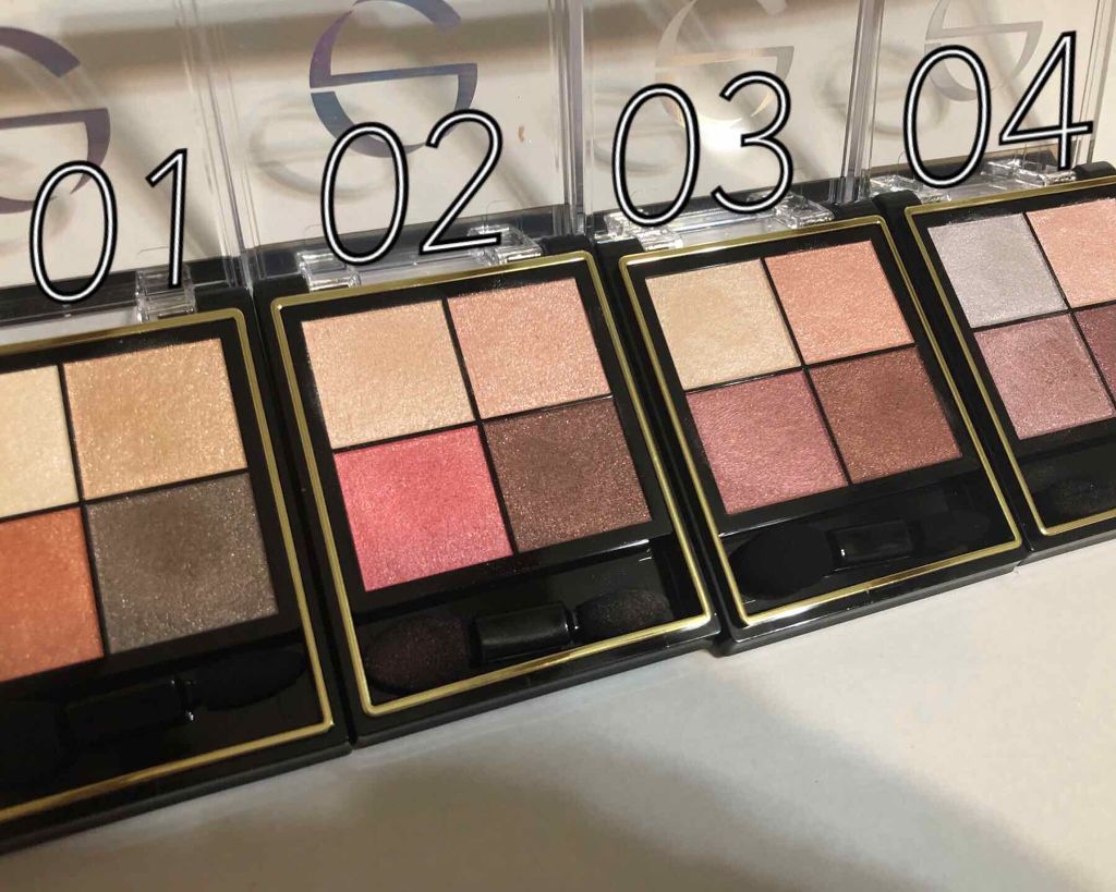 リアルクローズシャドウ/excel/アイシャドウパレットを使ったクチコミ(3枚目)