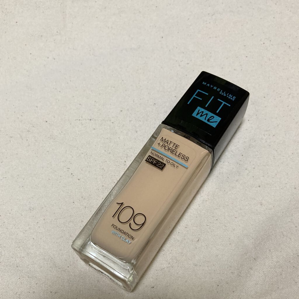 フィットミー リキッドファンデーション R/MAYBELLINE NEW YORK/リキッドファンデーションを使ったクチコミ（1枚目）