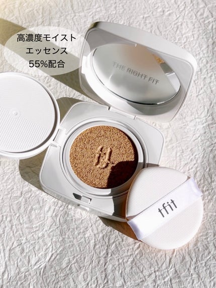 レイヤリングフィットカバークッションEX/TFIT/クッションファンデーションを使ったクチコミ(3枚目)