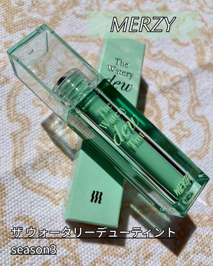 ザ ウォータリーデューティント/MERZY/リップティントを使ったクチコミ(1枚目)
