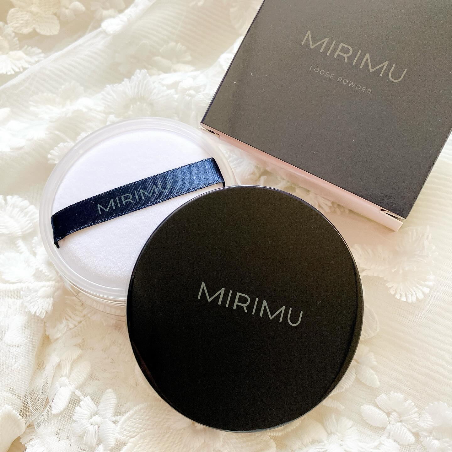 ルースパウダー ピンクベージュ/MIRIMU/ルースパウダーを使ったクチコミ（1枚目）