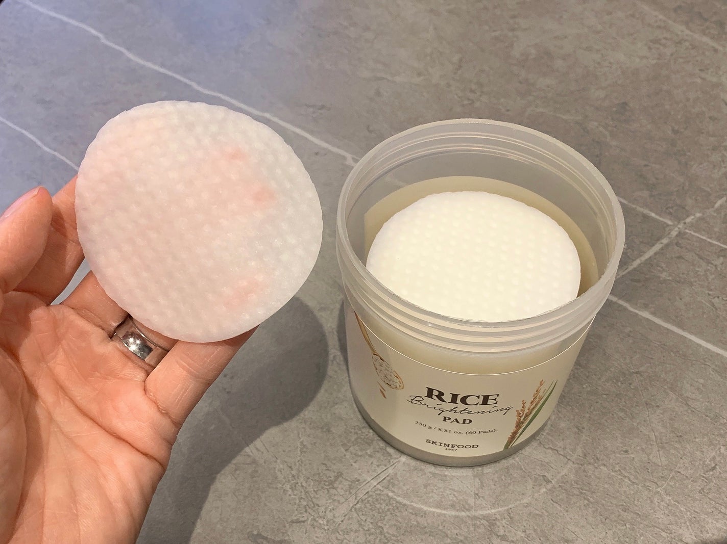 ライスブライトニングパッド/SKINFOOD/トナーパッドを使ったクチコミ(2枚目)