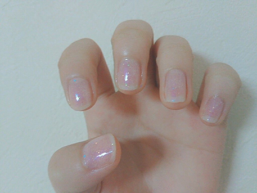 マイメロ ネイル/DAISO/マニキュアを使ったクチコミ(1枚目)