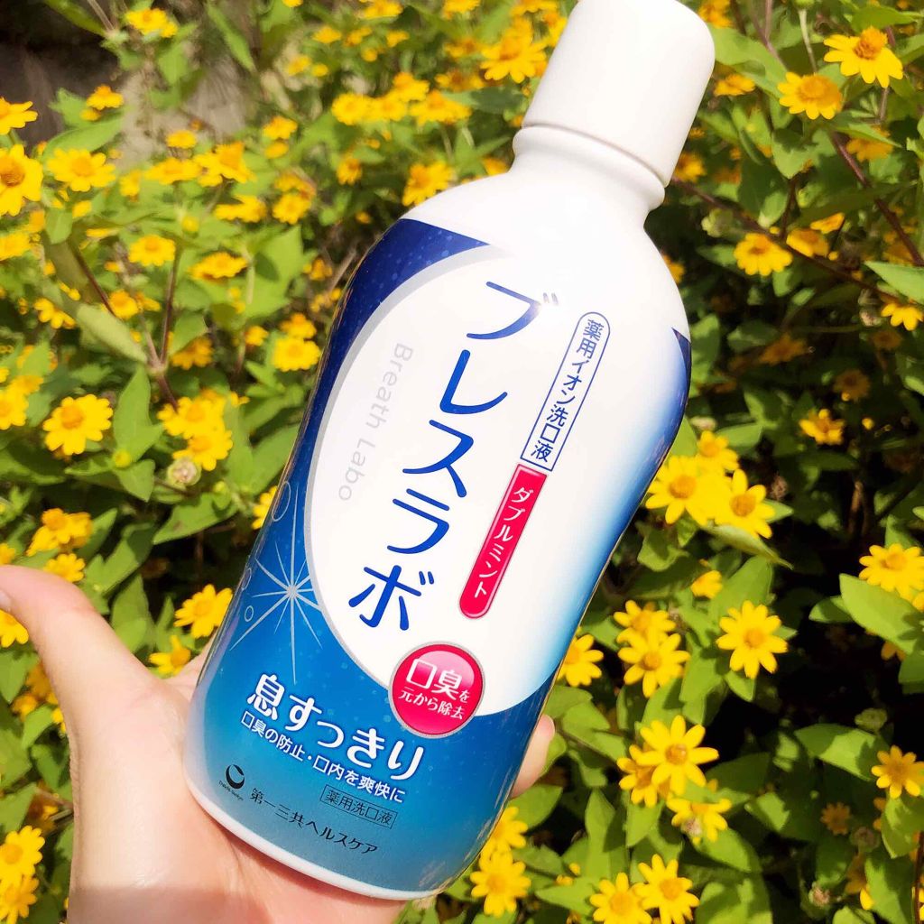 薬用イオン洗口液 ブレスラボ マウスウォッシュ ダブルミント/ブレスラボ/マウスウォッシュ・スプレーを使ったクチコミ(1枚目)