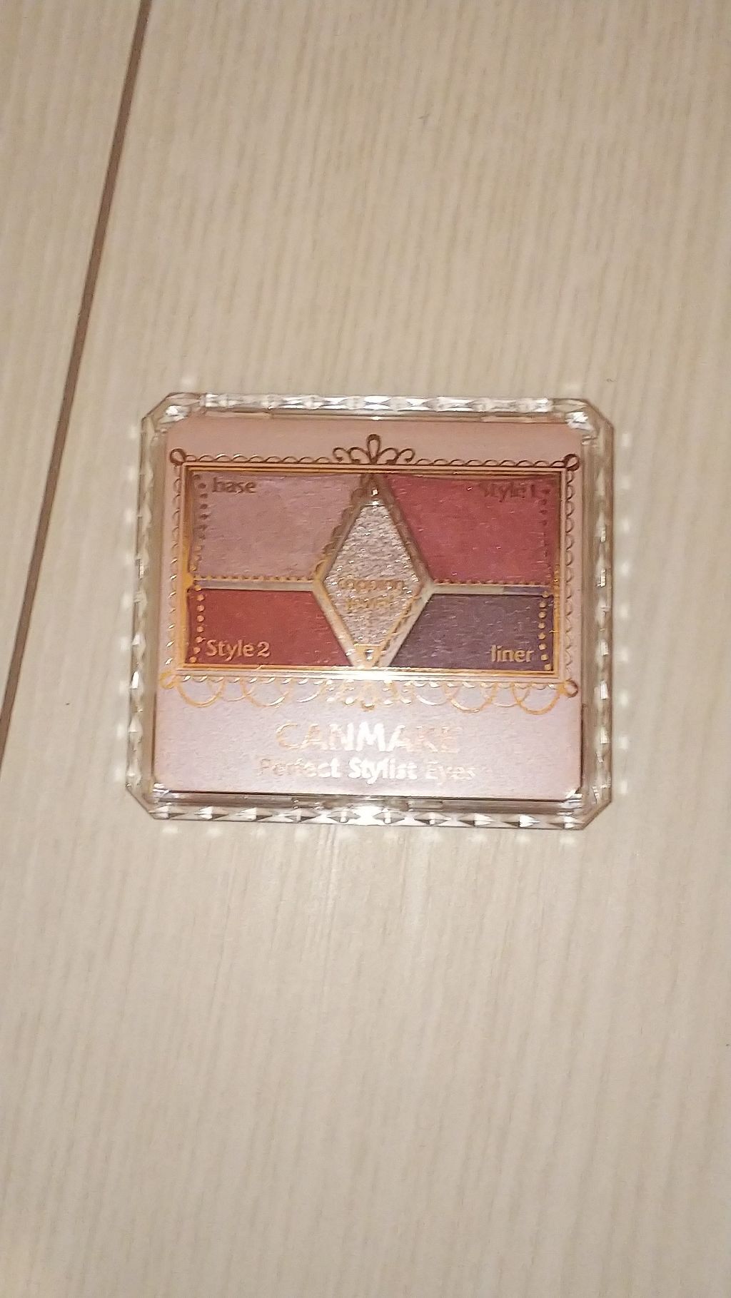 【旧品】パーフェクトスタイリストアイズ/キャンメイク/アイシャドウパレットを使ったクチコミ(1枚目)