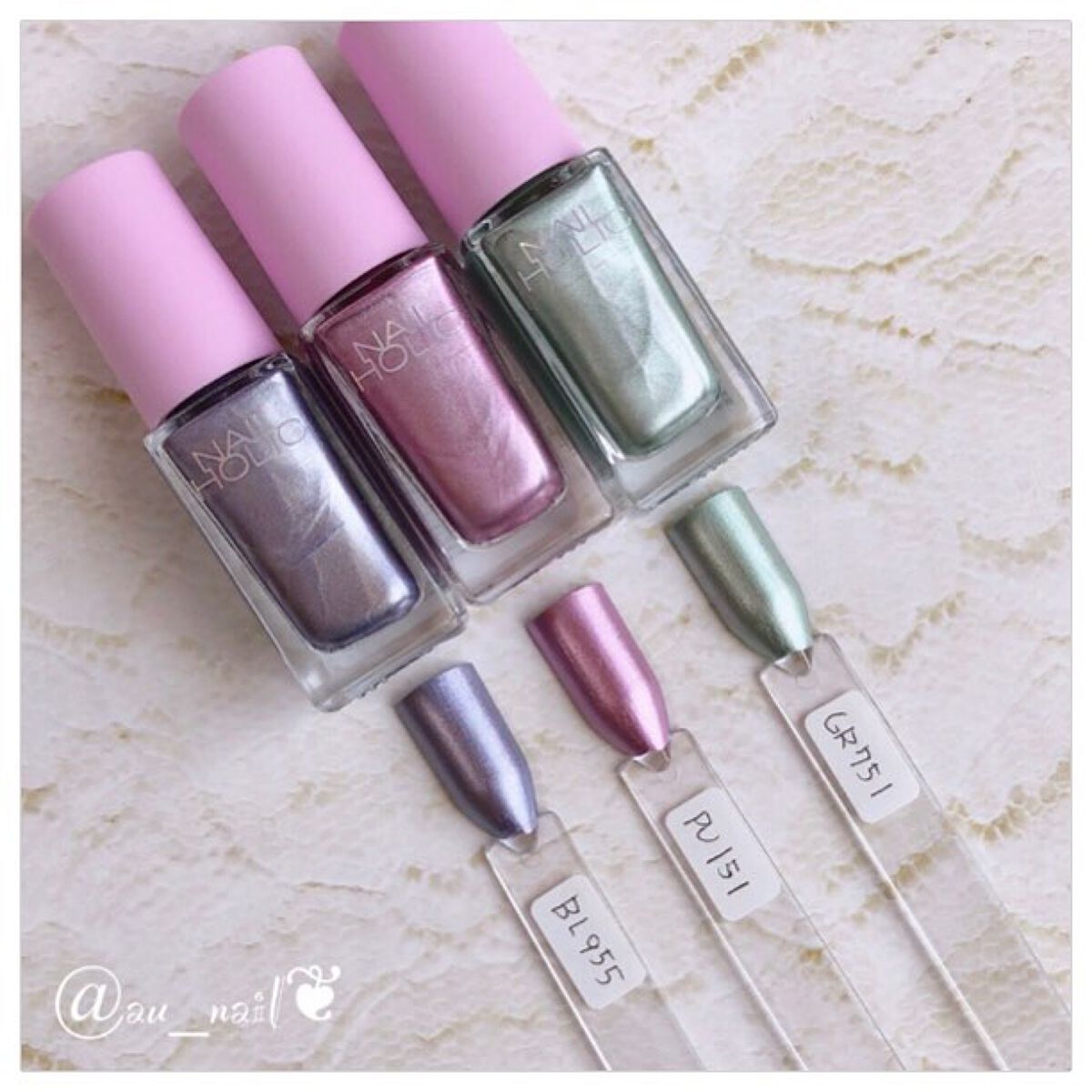 ネイルホリック リミテッドカラー Popping Sugar/ネイルホリック/マニキュアを使ったクチコミ(6枚目)