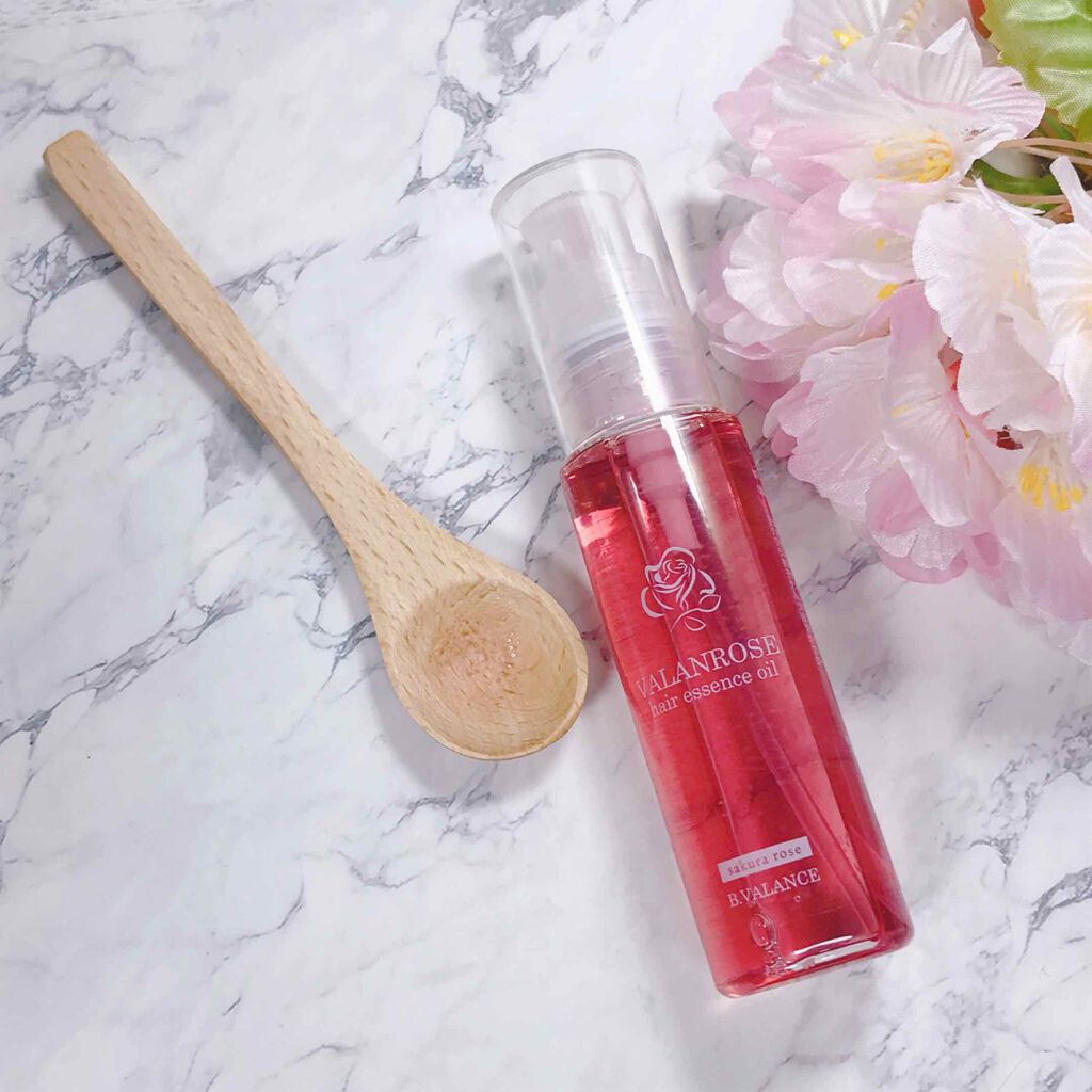 ヘアエッセンスオイル さくらローズ/VALANROSE/ヘアオイルを使ったクチコミ（2枚目）