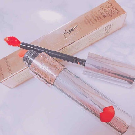 ヴォリュプテ ティントインオイル/YVES SAINT LAURENT BEAUTE/リップグロスを使ったクチコミ(1枚目)