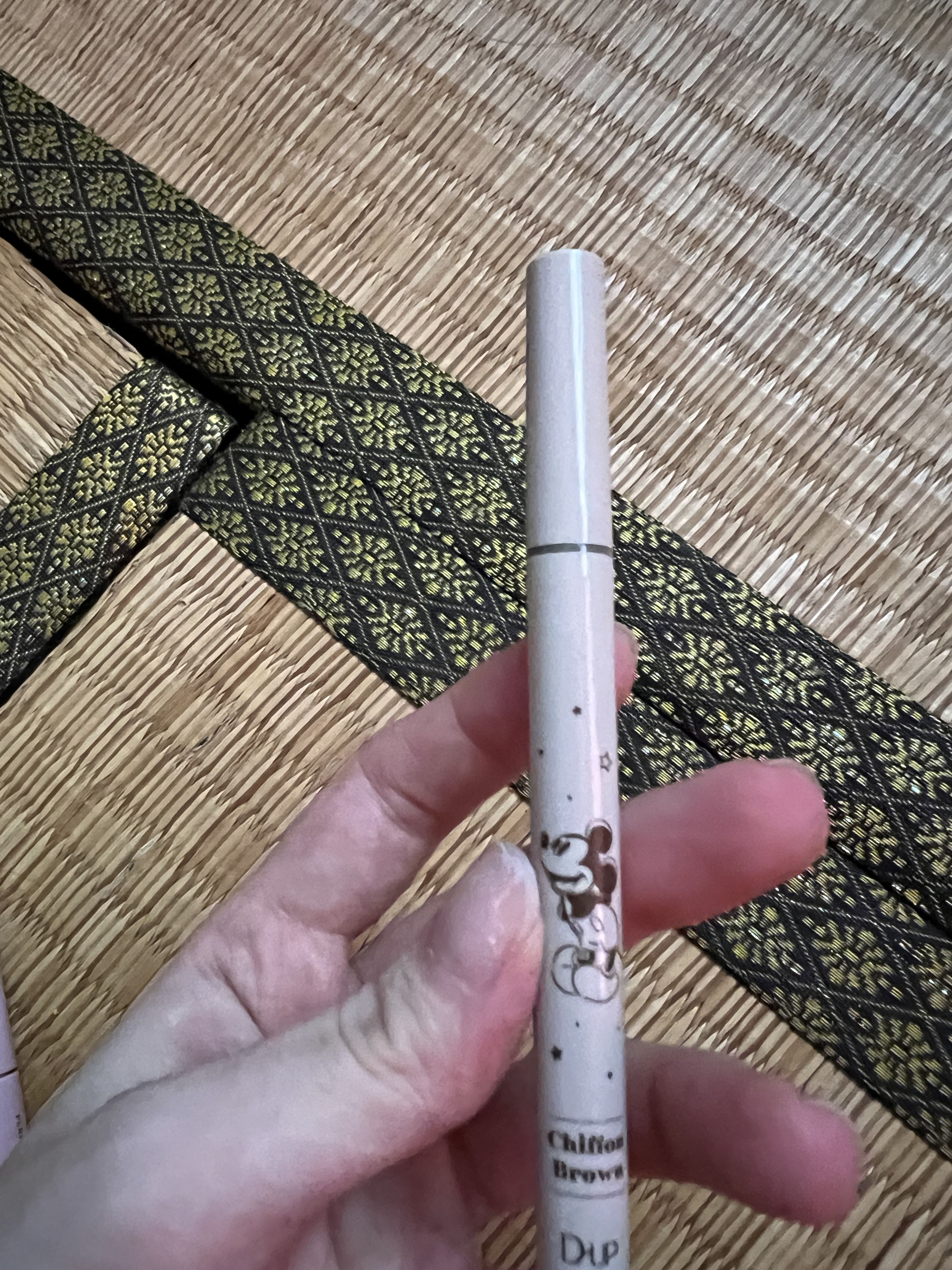 シルキーリキッドアイライナーWP シフォンブラウン Disney限定デザイン/D-UP/リキッドアイライナーを使ったクチコミ（2枚目）