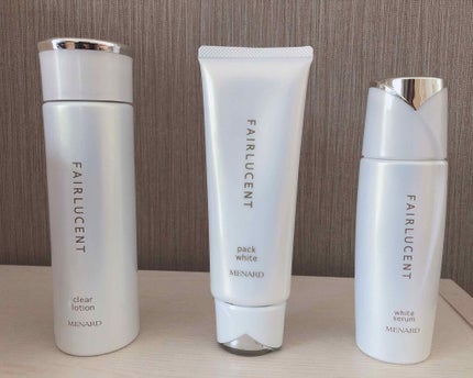 MENARD FAIRLUCENT クリアローション、美容液セット MENARD FAIRLUCENT クリアローション、美容液セット