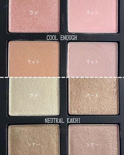 COLORFUL EYE PALETTE/NAMING./アイシャドウパレットを使ったクチコミ(4枚目)