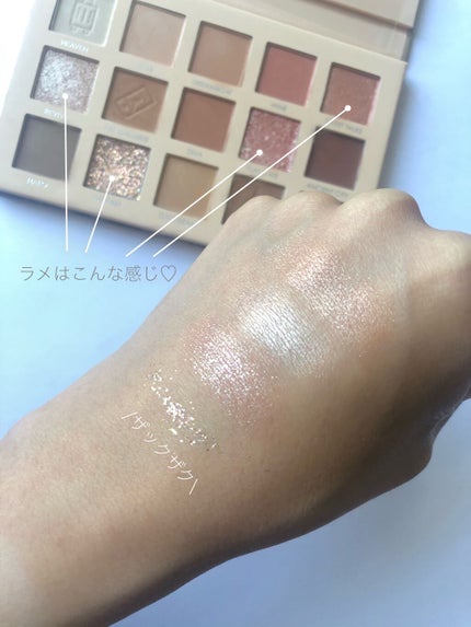 GO TRAVEL 15色アイシャドウパレット/FOCALLURE/アイシャドウパレットを使ったクチコミ(5枚目)
