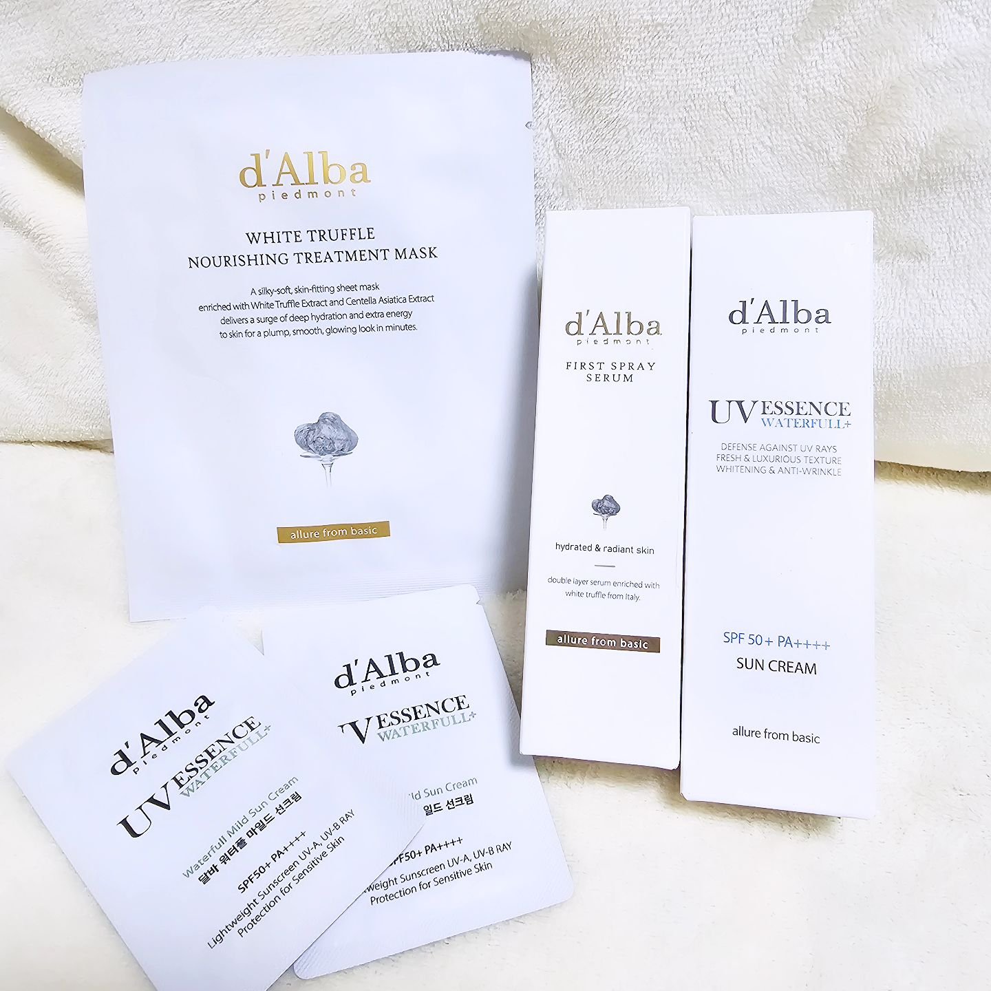 ダルバ ホワイトトリュフファーストスプレーセラム/ダルバ/ミスト状化粧水を使ったクチコミ（2枚目）