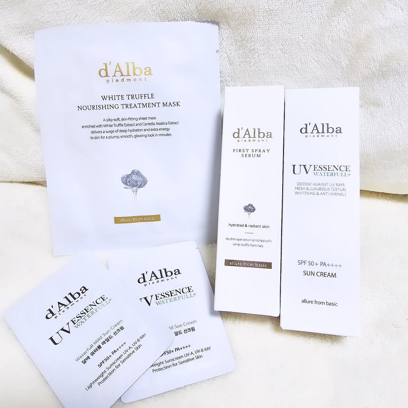 ダルバ ホワイトトリュフファーストスプレーセラム/ダルバ/ミスト状化粧水を使ったクチコミ(2枚目)