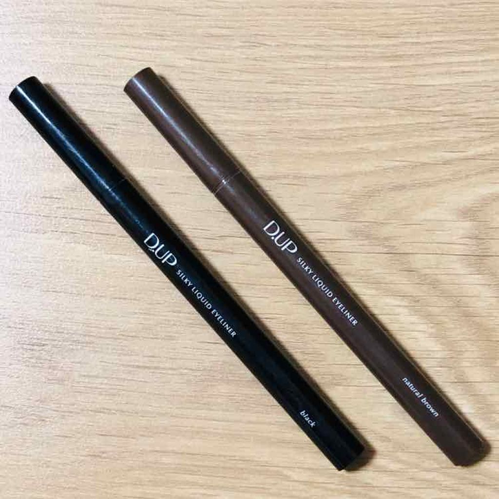 【旧品】シルキーリキッドアイライナーWP/D-UP/リキッドアイライナーを使ったクチコミ(1枚目)