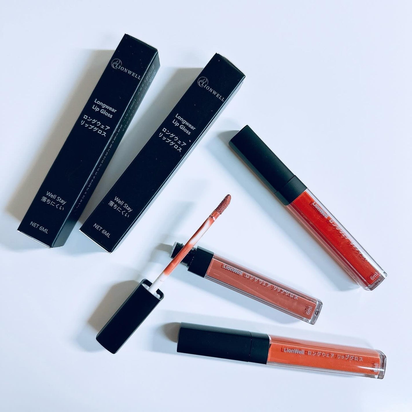 ロングウェア リップグロス/LionWell(ライオンウェル)/リップグロスを使ったクチコミ(7枚目)