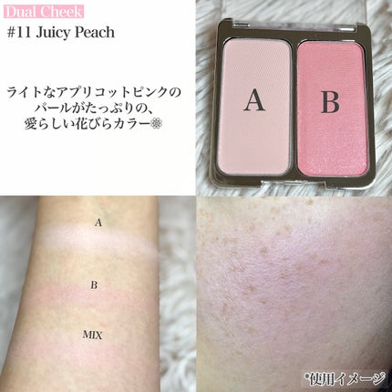 デュアルチーク/2aN/パウダーチークを使ったクチコミ(7枚目)