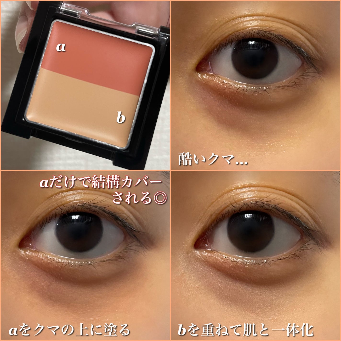 リシェ レッドトリック アイコンシーラー/Visée/パレットコンシーラーを使ったクチコミ(3枚目)