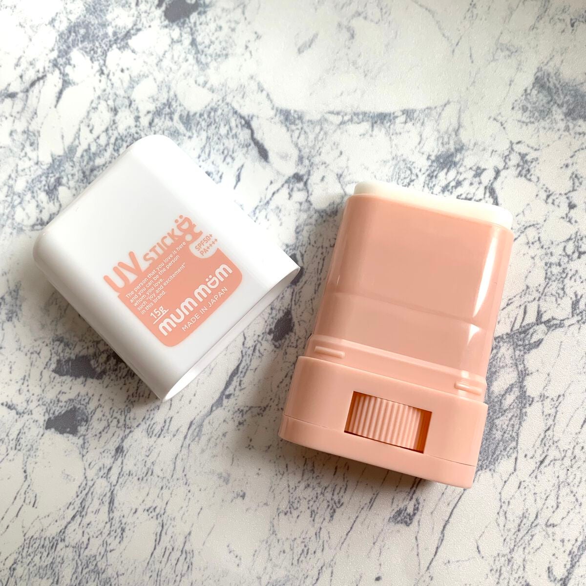 UVスティック/mummom/日焼け止めスティックを使ったクチコミ(2枚目)