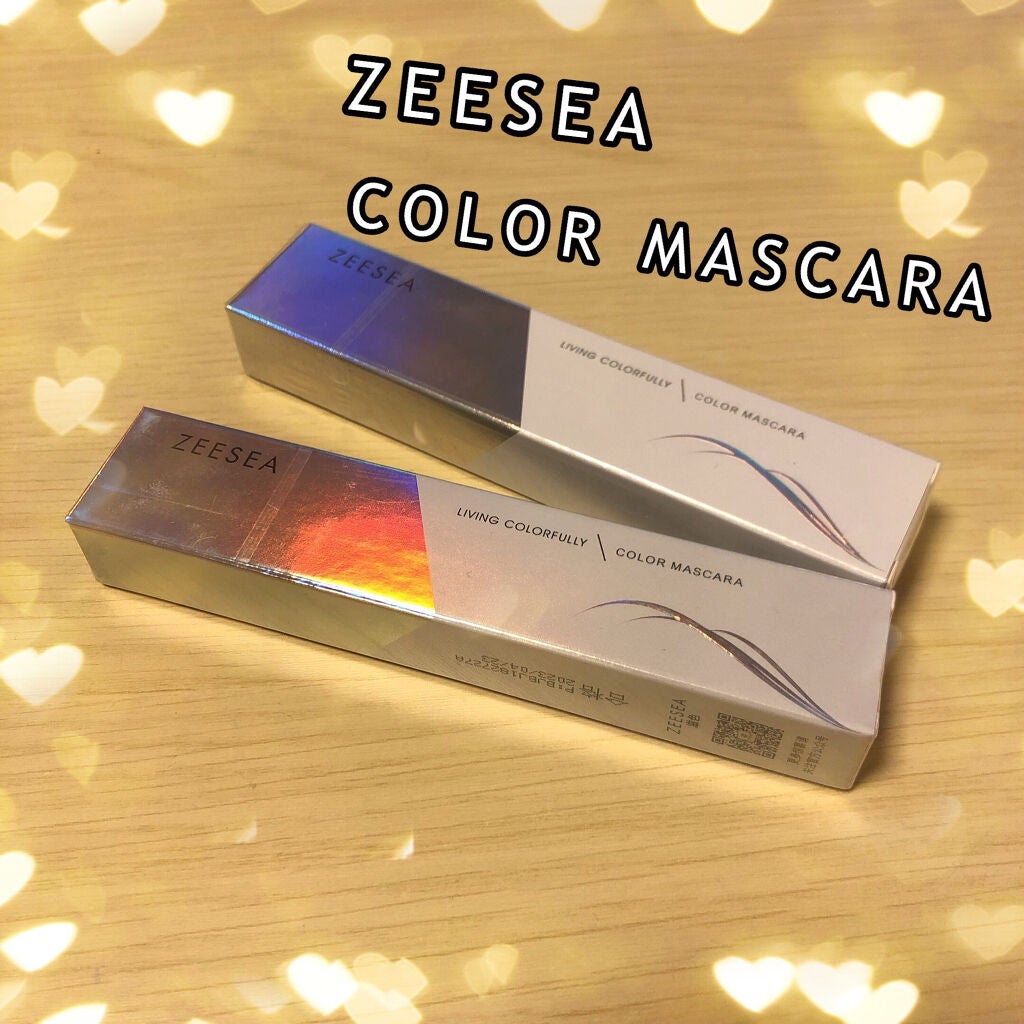 ダイヤモンドシリーズ カラーマスカラ/ZEESEA/マスカラを使ったクチコミ(1枚目)