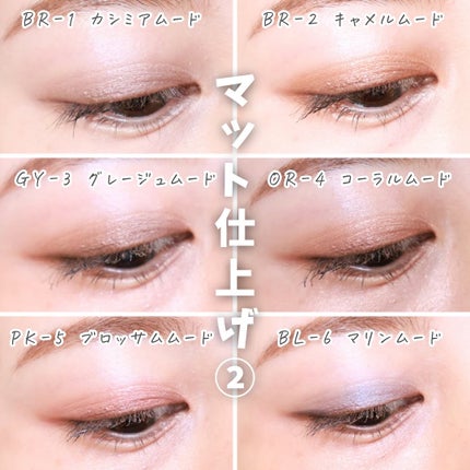 ダブル ムード アイズ/Visée/アイシャドウパレットを使ったクチコミ(9枚目)