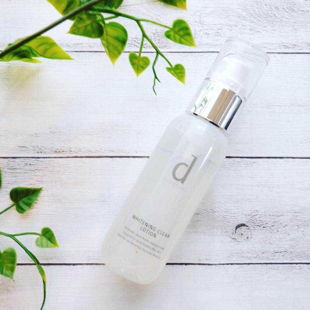 ホワイトニングクリア ローション/d プログラム/化粧水を使ったクチコミ(1枚目)