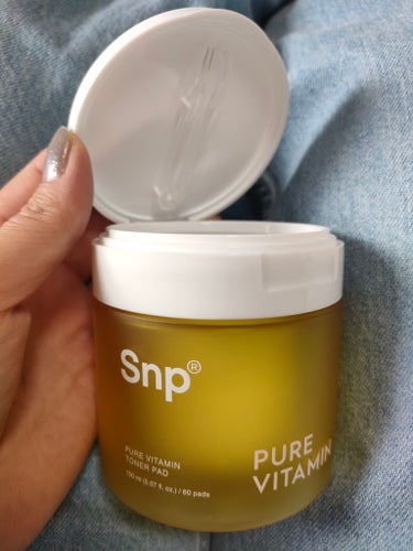 PURE VITAMIN TONER PAD/SNP/その他スキンケアを使ったクチコミ（2枚目）